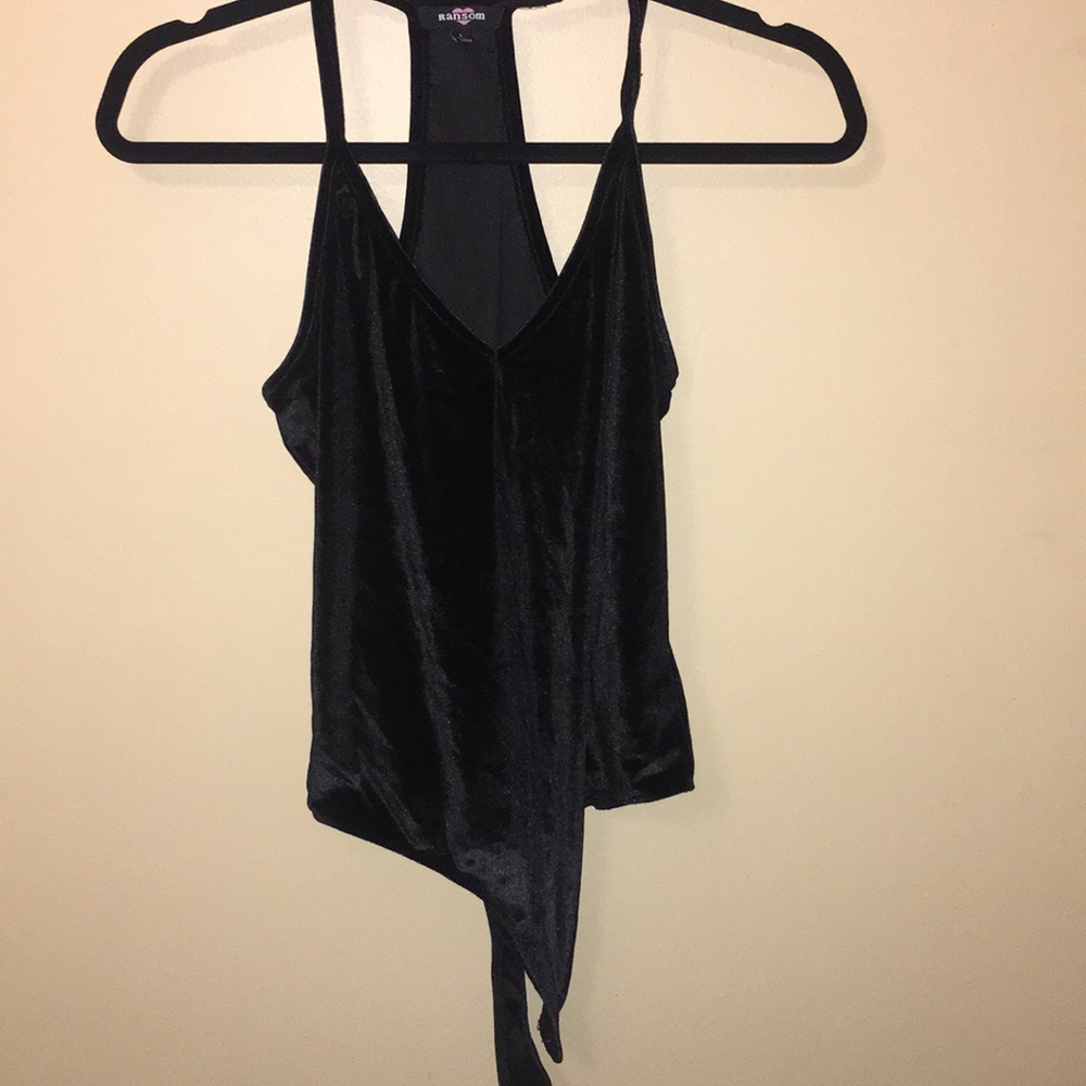 Black Velvet Body Suit